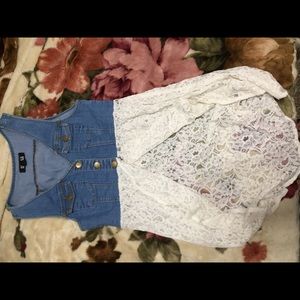 Lace dress forever 21